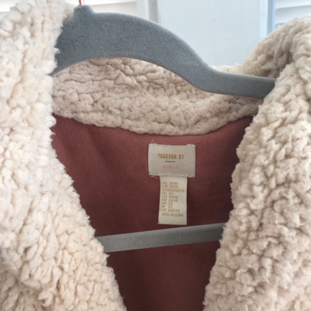 FOREVER 21 teddy coat!